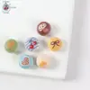 Contas de Animal Desenho Animado Fofo Acrílico Fosco Acessórios para Joias DIY Acessórios com Contas Pingente para Chaveiro Pacote de Materiais