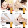 Mini Pato Amarillo Pistola de Fascia Masajeador Muscular Portátil Transfronterizo Recargable Pistola de Cuatro Cabezales Fisioterapia Mini Portátil