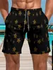 Comercio exterior transfronterizo Amazon shorts de verano para hombre pantalones de playa casuales holgados estilo callejero pantalones cortos casuales con estampado 3D