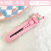 Cuchillo de Utilidad Gatito Rosa Lindo para Abrir Paquetes, Cuchillo de Manualidades de Oficina, Cuchillo para Papel Tapiz, Papelería para Estudiantes Cuchillo Pequeño