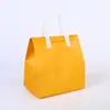 En Stock Bolsa Aislante de Papel de Aluminio No Tejido para Té de Leche, Café, Barbacoa, Pastel, Almacenamiento Térmico Frío, Bolsa de Empaque para Llevar de Restaurante
