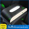 Couro Car Tissue Box Tipo de assento Interior do carro Car Tissue Box Caixa de papel Business Car Paper Box Set
