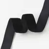 Banda Elástica Negra Personalizada Banda Elástica para Ropa Accesorios de Lazo Lisos Cinta para Ropa Cinta Textil Venta al por Mayor
