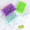 Bandeja de Hielo de Silicona Transfronteriza 33 Rejillas Bandeja de Hielo Panal Molde para Cubitos de Hielo con Tapa Bandeja de Hielo Caja para Hacer Hielo DIY Stock Listo de Fábrica