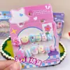 Colección de Cuentos de Hadas de Estrellas y Lunas Creativas, Pegatinas 3D para Uñas Portables Autoadhesivas, Pegatinas Lindas para Uñas estilo Niña