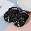 Zapatos de Bebé de Estilo Nuevo para Primavera y Otoño, de 0 a 12 Meses, Transfronterizos, con Punta Cerrada y Apertura en Forma de T, Zapatos Cálidos de Algodón para Niños en Primavera y Otoño