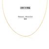 Fabricante Venta al por Mayor Collar de Oro de 18K Europeo y Americano Lujo Accesible Nicho Cadena de Cuello Cadena de Clavícula de Alta Gama Joyería Ins Conservación del Color