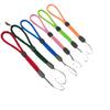 Ajustable cuerda de mano teléfono móvil cordón corto para muñeca color sólido cuerda redonda gruesa altavoz Bluetooth intercomunicador cuerda tejida para mano