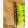 Cojín de Color Sólido Cojín para Silla Cepillada Silla de Comedor Cojín para Trasero de Estudiante Engrosado Cojín de Algodón para Silla de Oficina por Computadora Cojín de Tatami