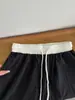 Pantalones Yamamoto de color de contraste para mujer, estilo fino de verano, nuevo modelo 2026, pantalones casuales de cintura alta holgados rectos de pierna ancha para adelgazar