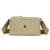 Bolsa Feminina Fashion 2024 Outono Nova Bolsa Pequena de Tecido de Nylon Bolsa de Ombro Tendência Transfronteiriça Feminina Bolsa Quadrada Pequena Casual Transversal