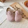 Pantuflas Birkenstock de lunares para niñas, estilo coreano, suaves, modelo nuevo primavera y otoño 2026, de suela blanda, no abrasivas, para niños, de punta cerrada