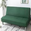 Funda elástica de color liso para sofá cama funda de sofá todo incluido antideslizante plegable sin reposabrazos funda de sofá universal venta al por mayor de fábrica