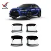 Adequado para 23 Lexus Rx350H/500H Tiras de Acabamento para Côncavo de Maçaneta Externa e Maçanetas de Porta Modificadas