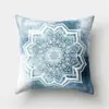 Fronha decorativa de poliéster com mandala fronha de travesseiro para casa (excluindo o núcleo do travesseiro)