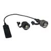 Venta al por mayor del fabricante Linterna Táctica Fuerte Luz M300/M600 Cable de Cola de Ratón Controlado por Interruptor de Llave + Tapa Trasera