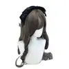 Faixa de Cabeça Lolita Feita à Mão com Laço Colorido Kc Acessórios de Cabelo Lolita Adereços de Cabeça Faixa de Cabeça de Renda de Algodão Roupa de Menina