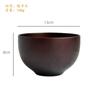 Tazón de madera de azufaifo estilo japonés Tazón para fideos Tazón para sopa Juego de vajilla para el hogar Tazón de madera para niños Tazón para comida de bebé Tazón para ensalada/fruta