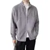 Chaqueta nueva, juvenil y versátil, cárdigan, abrigo, tejido de punto, suéter, con cremallera, estilo de negocios de alta gama, nueva colección de otoño e invierno