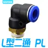 1 Conector Rápido Pneumático, Conector de Engate Rápido, Cotovelo Rosqueado Pl8-02 /4-M5/6-01/10-03
