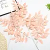 Folhas Artificiais para Decorações de Casamento, Plantas Verdes, Arranjos Florais, Folhas de Clematis, Folhas de Bluebird, Decoração de Casa, Decoração Externa, Atacado do Fabricante