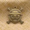 Accesorios de joyería DIY transfronterizos bronce 27 * 26MM colgante de calavera de aleación venta al por mayor de fábrica 10/bolsa