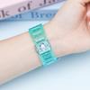 Aurora colorida para reloj inteligente Z9 correa Z7S niños Z10 transparente z6pro hebilla flash D1S