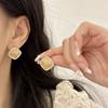 Pendientes de plata S925 con forma de aguja, novedad de 2023, de lujo y moda, para mujer, pequeños y frescos, con cristales graduales, pendientes de verano con clip para la oreja.