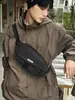 Bolso Cruzado Versátil para Calle Transfronterizo Bolso de Hombro Impermeable Bolso de Pecho para Estudiante Bolso Pequeño de Moda Unisex Bolso de Cintura Deportivo Japonés