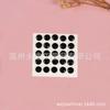10MM25 álbum creativo redondo para niños, decoración de actuación DIY, pegatinas de Diamantes acrílicos