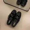 Zapatos de Ballet Retro sin Cordones para Mujer 2026, Corte Bajo, con Aumento Oculto de Altura y Patrón de Diamantes, Adecuados para Personas Bajitas