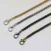 Cadena de Cierre 6mm Cadena de Linterna Cadena para Bolso Cruzado Cadena Metálica para Bolso Cierre para Bolso Material para Bolsos 4 Colores
