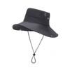 Novo chapéu de caminhada masculino para cobrir o rosto, chapéu de pescador, guarda-sol, chapéu estilo acampamento ao ar livre, chapéu de proteção solar feminino elegante e versátil