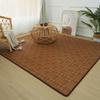 Alfombra tatami de estilo japonés para dormitorio, sala de estar, alfombra para mirador, tapete de verano para lado de diván, tapete de ratán para gatear
