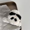 Pinzas para el Cabello de Otoño e Invierno Panda de Dibujos Animados Conejo Felpa Pinza para el Cabello Femenina Celebridad de Internet Lindo Pinza para la Parte Posterior de la Cabeza