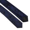 Corbata de Negocios a Rayas para Hombre Formal Profesional Roja Azul Atada a Mano Imitación Seda 7.5cm Stock Listo de Fábrica