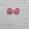 Atacado mini esponja de ar para polegar uso úmido e seco dupla face sem pó corretivo facial mini gota d'água esponja para ponta do dedo