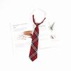 Corbata Roja para Mujer Estilo JK Japonés Estilo Perezoso Corbata Libre Estilo Universitario Corbata para Hombre DK Corbata a Rayas Accesorios para Camisa Moderno