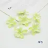 Flor de Delphinium Cabeza Pequeña de Flor de Magnolia Flor Artificial Paquete de Materiales para Caja de Flores Accesorios Accesorios de Flor de Seda Tela para Escena