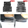 Adecuado para Nissan 15ª Generación 26ª Sylphy Placa Protectora Trasera, Tiras Molduras de Umbral Interior y Exterior, Placa de Estribo de Bienvenida, Modificación Pilar Central de Ventanilla de Coche J