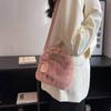 2023 nuevo estilo nicho bolso de felpa bolso de mujer moderno otoño e invierno Mori lindo celebridad de Internet simple hombro bandolera