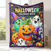 Halloween Natal Filme Fã Tema Cartaz Terror Manta de Flanela Manta Decorativa Personalizado