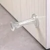 Topes de puerta sin taladro, modelo nuevo, silicona anticolisión, para puertas de baño, uso doméstico, tope de puerta silencioso montado en el suelo, venta al por mayor
