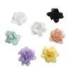 Tecido Pedraria Organza Camélia Artesanal DIY Acessórios de Cabelo Roupas Sapatos Chapéus Bolsas Caixas de Presente Acabamentos Decorativos Acessórios
