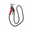 Nuevo cordón para teléfono móvil ajustable al cuello cuerda anti-pérdida para muñeca llavero cuerda tejida a mano cuerda de mano con combinación de colores