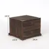 Caja de Pastel de Té Pu'er Bandeja de Té Cajón Tipo Gabinete de Té Caja de Embalaje Universal Caja de Regalo Caja de Pastel de Té Blanco Caja de Embalaje de Almacenamiento de Madera Maciza