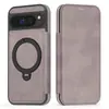 Adecuado para Google 11Proxl Succión Magnética Soporte Giratorio 360° Funda para Teléfono Pixel9 Carga Inalámbrica Funda de Cuero con Tapa