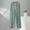 Pantalones de Verano Anchos para Hombre de Modal, Pantalones Casuales Delgados, Talla Grande Sueltos para Casa, Pantalones Casuales para Hombre, Estilo de Verano