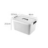 Caja de Plástico Engrosada para Ropa de Casa, Juguetes, Artículos Varios con Tapa Caja de Almacenamiento Portátil Venta al por Mayor