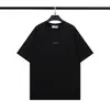 Camiseta Casual de Verão Stone26 Cruzada Nova com Estampa de Bússola de Manga Curta Solta para Homens e Mulheres